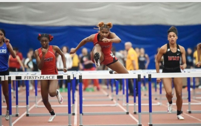 Saniyah Evans is Rahway’s Union County Conference Female Athlete of The Week