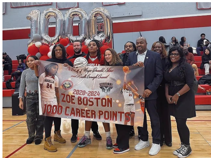 Zoe Boston is Roselle’s Union County Conference Female Athlete of the Week