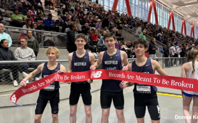 Westfield Boys Complete Epic Weekend by Winning 4×800 National Title