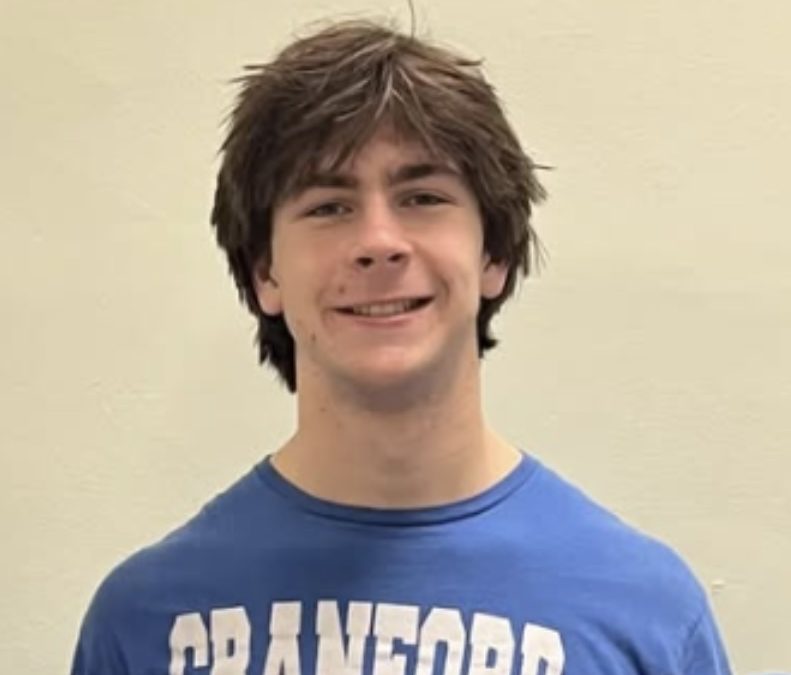 Arthur Hrycak is Cranford’s Union County Conference Male Athlete of the Week