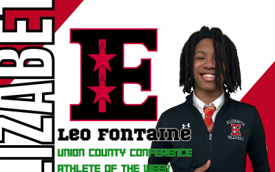 Leo Fontaine is Elizabeth’s Union County Conference Male Athlete of The Week