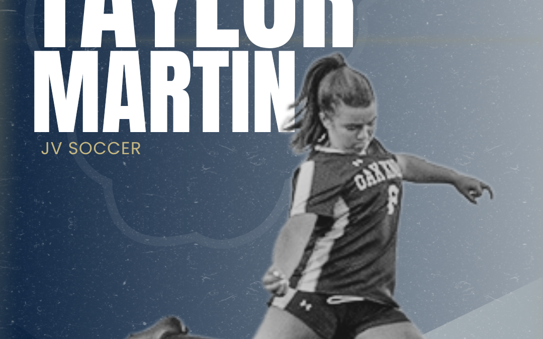 Taylor Martin is Oak Knoll’s Union County Conference Athlete of the Week
