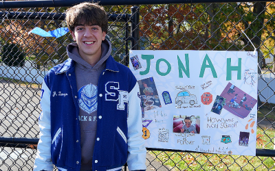 Jonah Tamayo is Scotch Plains-Fanwood’s Union County Conference Male Athlete of the Week