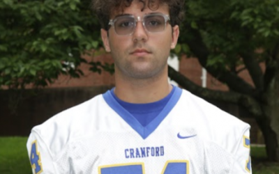 Andre Pereira is Cranford’s Union County Conference Male Athlete of the Week