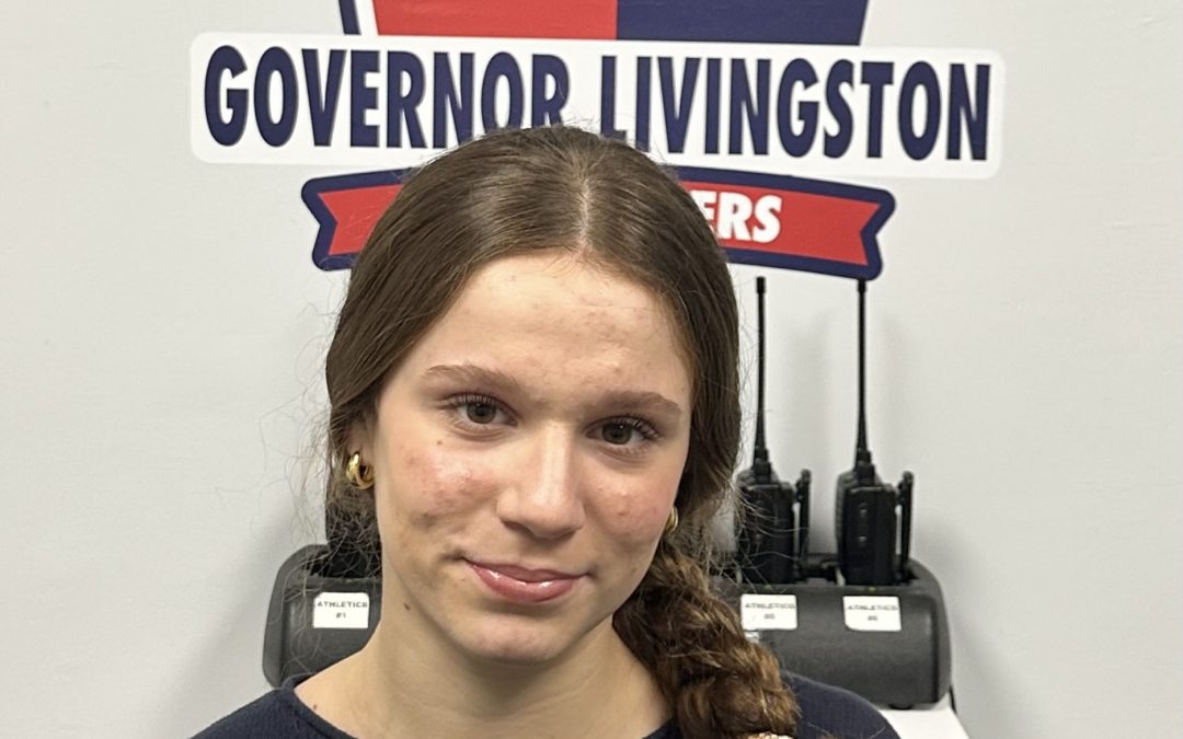 Stephanie DiPasquale is Gov. Livingston’s Union County Conference Female Athlete of the Week