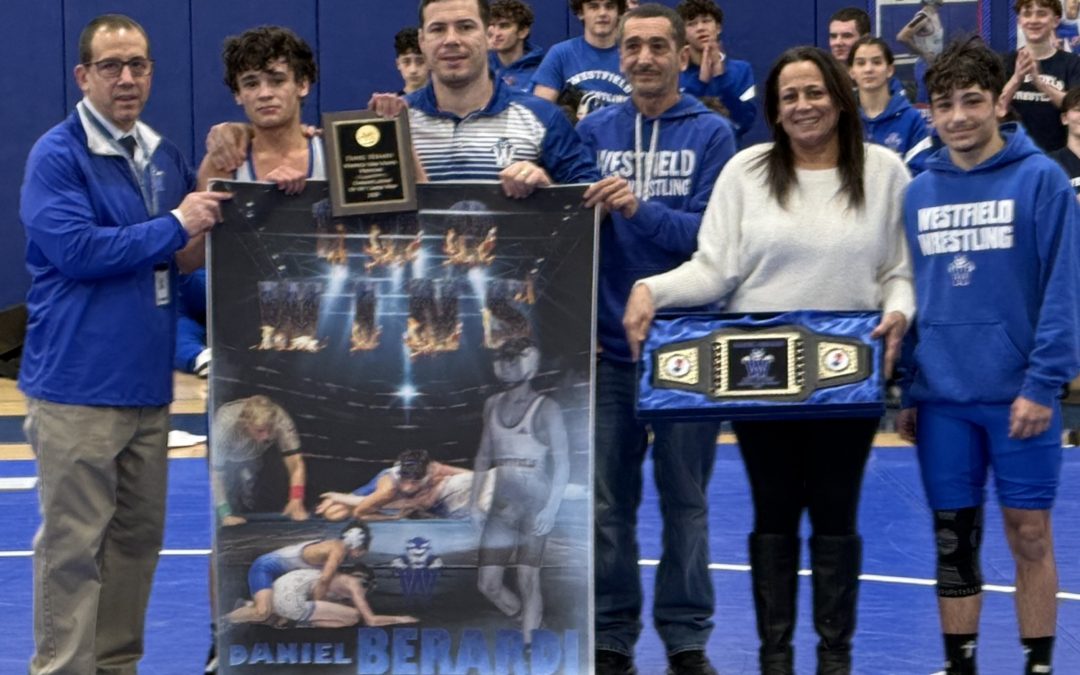 Daniel Berardi is Westfield’s Union County Conference Male Athlete of the Week